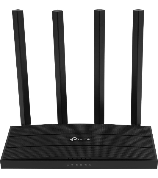Роутер беспроводной TP-Link Archer C6U AC1200 10/100/1000BASE-TX/4G ready черный