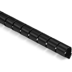 Кабельный органайзер Buro Spiral Hose 15x1500мм черный, фото2