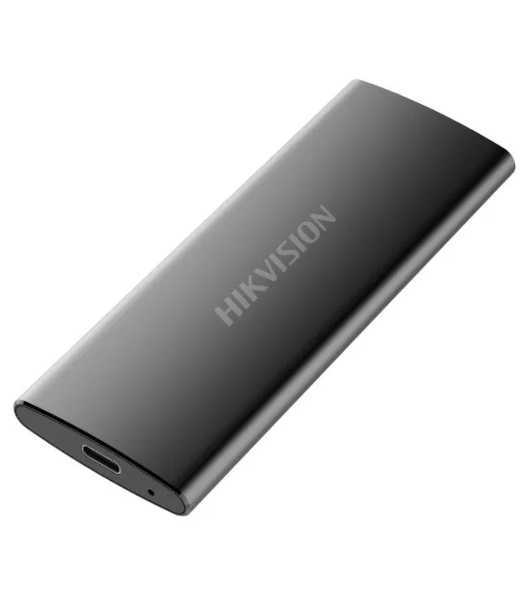 Внешний SSD Hikvision HS-ESSD-T200N, 512G, USB Type-C 3.1, R/W 450 МБ/с / 400 МБ/с, черный
