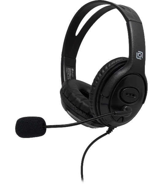 Гарнитура Oklick HS-M400 чёрный, проводная, 3.5 мм