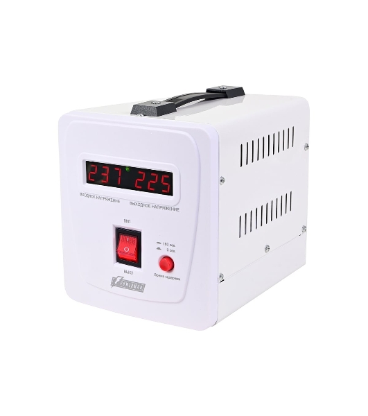 Стабилизатор напряжения PowerMan AVS 2000 E белый