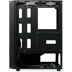 Компьютерный корпус без блока питания HSPD M530, Mesh Mid Tower, Black, TG, 0.4 SPCC, no fans ATX, mATX, mITX 155/290/200mm 2x2.5', 2x3.5', 7xPCI 1xUSB-A 3.0, 2xUSB-A 1.0 335x193x445mm, фото4