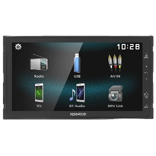 Автомагнитола Kenwood DMX1025BT, 2 DIN, 6.8', Bluetooth, USB Type-A