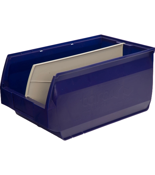 Ящик сплошной ТАРА.РУ Venezia 5006 синий 500х310х250мм PP 10043