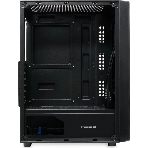 Компьютерный корпус без блока питания HSPD M530, Mesh Mid Tower, Black, TG, 0.4 SPCC, no fans ATX, mATX, mITX 155/290/200mm 2x2.5', 2x3.5', 7xPCI 1xUSB-A 3.0, 2xUSB-A 1.0 335x193x445mm, фото5