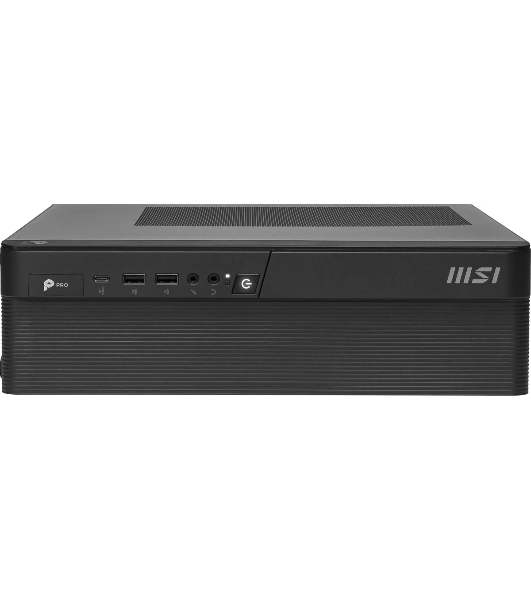 Компьютер MSI PRO DP80 A14G-035XRU Intel Core i5 14400F(2.5Ghz)/16384Mb/512PCISSDGb/noDVD/BT/WiFi/черный/noOS + no KB+M