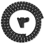 Кабельный органайзер Buro Spiral Hose 15x1500мм черный, фото 1