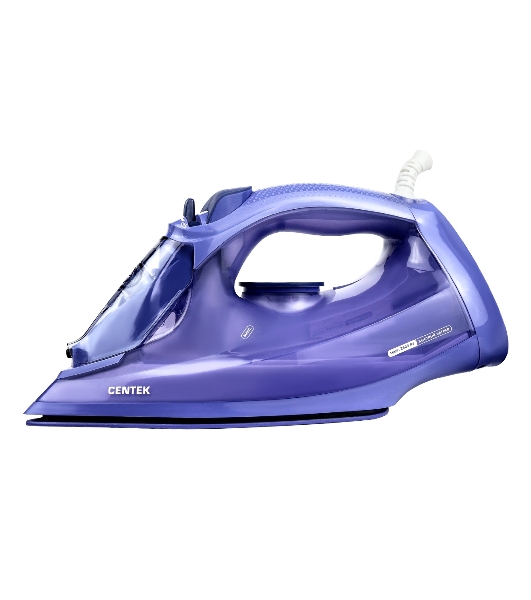 Утюг Centek CT-3300 фиолетовый, 2800 Вт, 60 г/мин, 190 г/мин, 600 мл