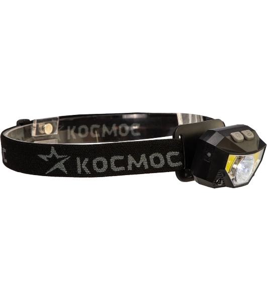 Фонарь налобный аккумуляторный КОСМОС KOC851Lit черный
