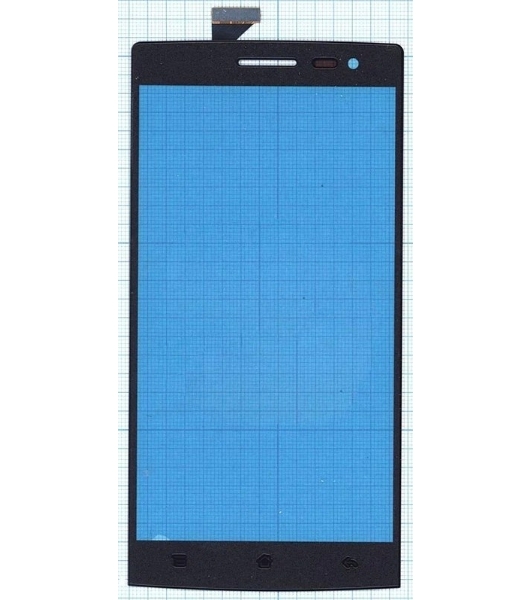 Сенсорное стекло (тачскрин) для OPPO Find 7/Find 7a, черное