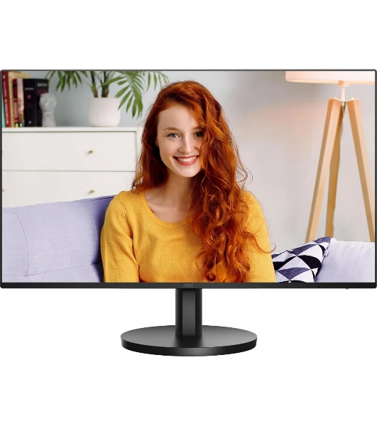 Монитор 27' AOC Basic-Line 27B3HA2 IPS 1920x1080, 100 Гц, 1 мс, 16:9, 250 кд/м2, 1xHDMI, VGA, 1x3.5 мм, черный