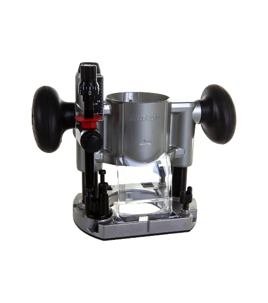 Фрезеры Makita RT0700CX2 Фрезер кромочный,710Вт,10000-30000об\м,цанга-6-8мм,1.8кг,сум,прям направляющая,погруж и накл подошвы