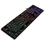 Клавиатура проводная Dialog Gan-Kata KGK-16U BLACK - игровая с RGb-подсветкой, USB, черная, фото4