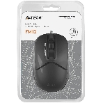 Мышь проводная A4Tech Fstyler FM12S черный, 1200 dpi, USB, кнопки - 3, фото12