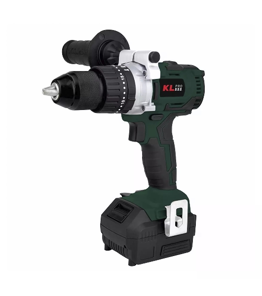 Дрель-шуруповерт Klpro KLDM18B-50, 18 В, 5 Ач, 60 Нм, бесщеточный, ударный