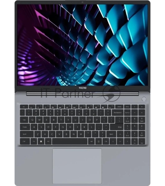 Ноутбук Tecno MegaBook K16SDA Ryzen 5 7430U 16Gb SSD 512Gb AMD Radeon Graphics 16' IPS WUXGA (1920x1200) Windows 11 Home grey WiFi BT Cam 6060mAh (71003300341/71005000263)
