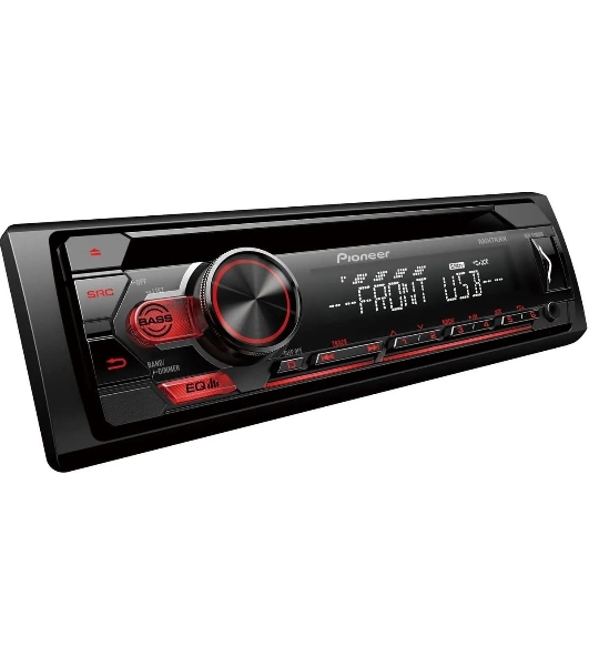 Автомагнитола Pioneer DEH-S1150UB, 1 DIN, CD, USB Type-A, AUX, пульт ДУ