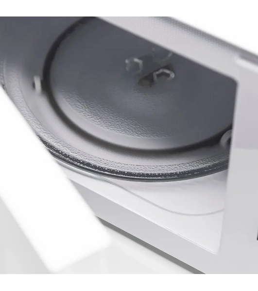 Микроволновая печь General Electronics GE MS120W белая, 20 л, 700 Вт, переключатели — поворотный механизм