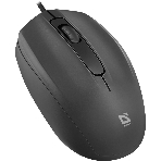 Мышь проводная Defender Alpha MB-507 черный, 1000 dpi, USB, кнопки - 3, фото3
