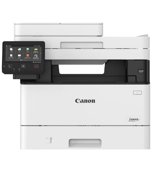 МФУ лазерное Canon i-SENSYS MF455dw (5161C006/5161C016), A4, ч/б, печ. 38 стр/мин., скан. до 38 стр/мин., 1200 x 1200 dpi (принтер) 600x600dpi (сканер), USB, RJ-45, Wi-Fi