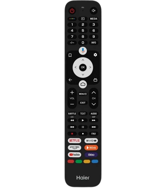 Телевизор Haier 50' S2 черный DLED 4K UHD 60Hz Smart TV Android TV 2GB/32GB