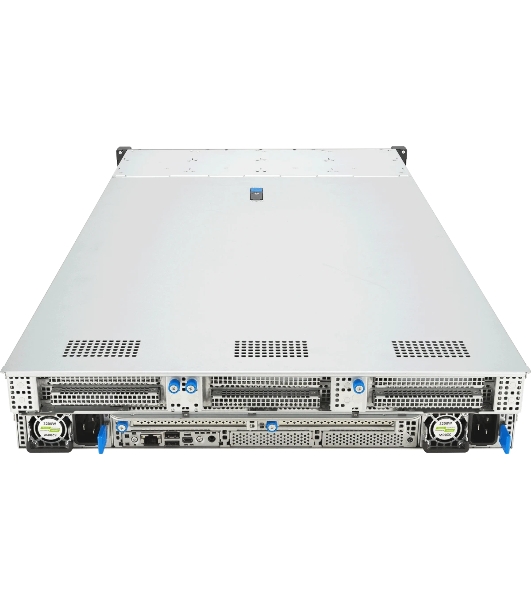 Серверная платформа ASUS RS720-E12-RS8G, 2U, 2x LGA 4710, 32x DDR5 6400, 8 x 2.5' hsb 8x SATA/SAS*/NVMe, 8x PCIe slots* + 2x OCP3.0*, 2x m.2 2280/2260, no LAN, 1+1 3200W