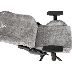 Кресло Бюрократ Knight N1 Fabric серый, ткань, 120 кг, механизм качания, фото19