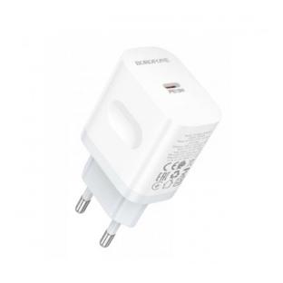 Сетевое зарядное устройство BOROFONE (6941991121357) BA99A СЗУ 1Type-C 3.0A PD 20W, белый