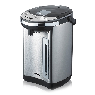 Термопот Centek CT-1084 сталь, 6.0 л, 750 Вт, 2 способа подачи воды, двойная защита от перегрева