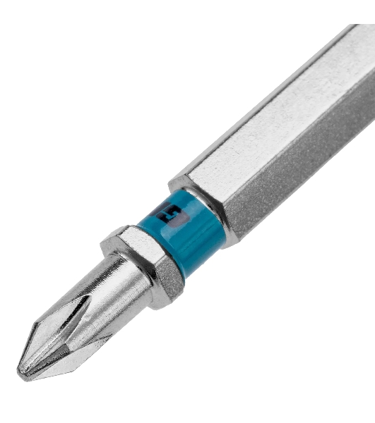 Бита Gross PH1х50мм, сталь S2, шестигр., 2 шт.