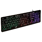 Клавиатура проводная Dialog Gan-Kata KGK-16U BLACK - игровая с RGb-подсветкой, USB, черная, фото6