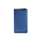 Портативный аккумулятор OLMIO QS-30, 30000mAh, 22.5W, QuickCharge3.0/PowerDelivery, LCD, темно-синий, фото4