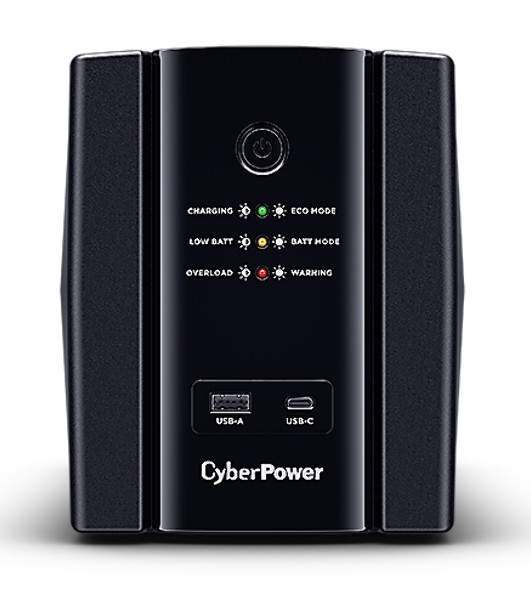 Источник бесперебойного питания CyberPower UT1500EG/1500 ВА/900 Вт/USB/RJ-11/RJ-45/,4 х CEE 7 (евророзетка)