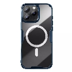 Чехол Nature TPU Pro Magnetic Case, синий, (AP IP16 Pro Max), фото 1