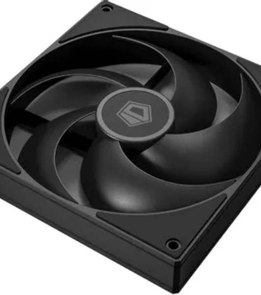 Вентилятор для корпуса ID-COOLING AS-140-K DUET черный, 140 мм, 1800 об/мин, 24.9 дБ, 4 pin