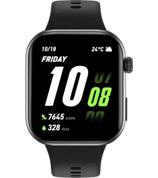 Умные часы Honor Choice Watch 2i KCH-WB01, 1.85' AMOLED, Bluetooth, IP68, черный