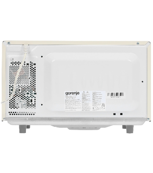 Микроволновая печь Gorenje MO 4250 TCLI бежевый, 20 л, 700 Вт, переключатели - поворотный механизм