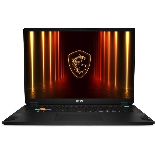 Ноутбук MSI Stealth 18 HX AI A2XWJG-052RU черный Core Ultra 9 275HX 64Gb SSD 2Tb NVIDIA GeForce RTX 5090 для ноутбуков 24Gb 18' IPS UHD+ (3840x2400) Windows 11 Home WiFi BT Cam (9S7-183341-052)
