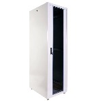 Шкаф телекоммуникационный напольный ЭКОНОМ 42U (600 × 600) дверь металл 2 шт., фото 1