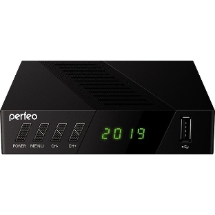 Приставка Perfeo DVB-T2/C приставка 'STREAM-2' для цифр.TV, Wi-Fi, IPTV, HDMI, 2 USB, DolbyDigital, пульт ДУ PF_A4488