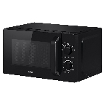 Микроволновая печь BBK 20MWS-760M/B черный, 20 л, 700 Вт, переключатели - поворотный мехинизм, фото 1