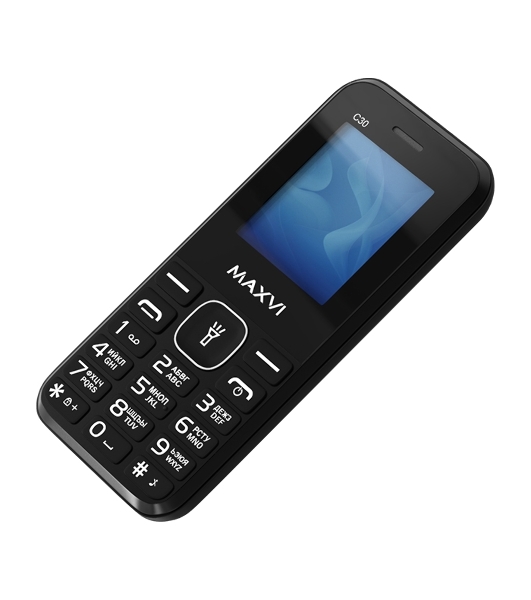 Мобильный телефон Maxvi C30 черный