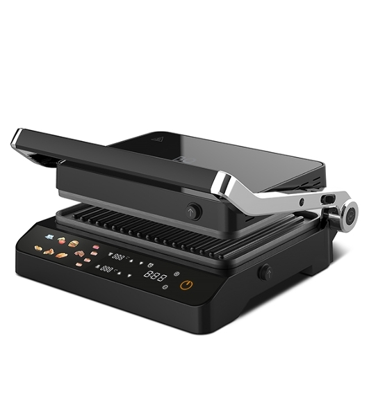 Гриль электрический BQ GR3008 Black-Steel