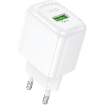 Сетевое зарядное устройство HOCO (6942007631457) CS52A 1USB 3.0A QC3.0 18W, белый, фото 1