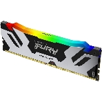 Оперативная память Kingston Fury Renegade, DDR5, 48Gb (1x48GB), 6400MHz, CL32, DIMM, с радиатором, RGB, серебристый/черный, фото5