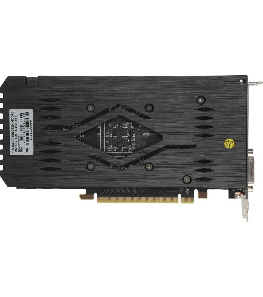 Видеокарта Biostar VN1666TF69 GTX 1660Ti 6G 192 bit GDDR6 1500/1200 DVIx1 HDMIx1 DPx1 HDCP Ret