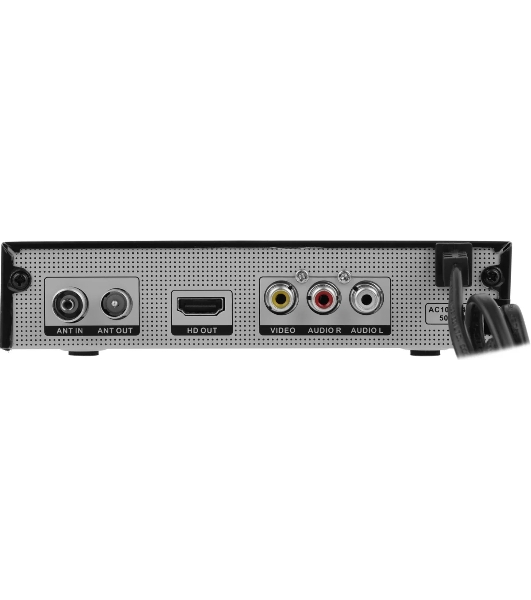 Приставка для цифрового ТВ Cadena CDT-2315SB черный, DVB-T2, DVB-T, HDMI, USB 2.0