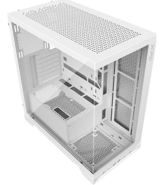 Компьютерный корпус XPG INVADER X белый (INVADERXMTWOF-WHCWW) Mid-Tower, Micro-ATX, Mini-ITX, Standard-ATX, USB 3.2 Gen2 Type-A, USB 3.2 Gen2 Type-C