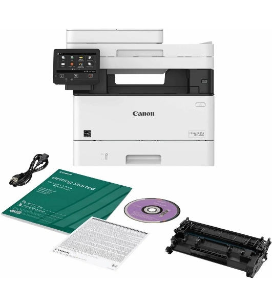 МФУ лазерное Canon i-SENSYS MF455dw (5161C006/5161C016), A4, ч/б, печ. 38 стр/мин., скан. до 38 стр/мин., 1200 x 1200 dpi (принтер) 600x600dpi (сканер), USB, RJ-45, Wi-Fi
