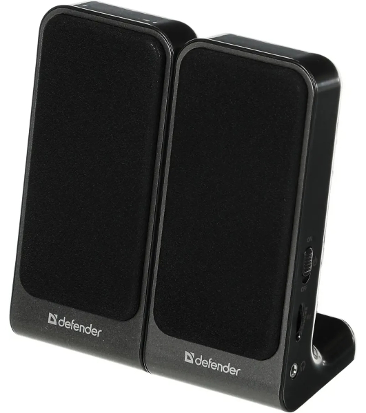 Акустическая система Defender SPK 220/225 2.0, 2 х 2W, USB пит, разъем для наушников